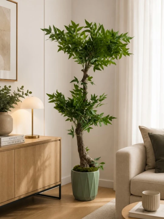 Sztuczne drzewko bonsai liściaste