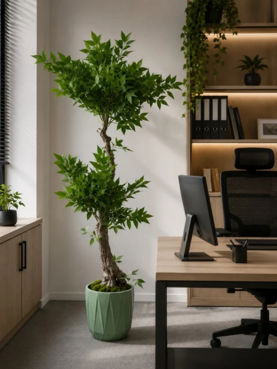 Sztuczne drzewko bonsai liściaste