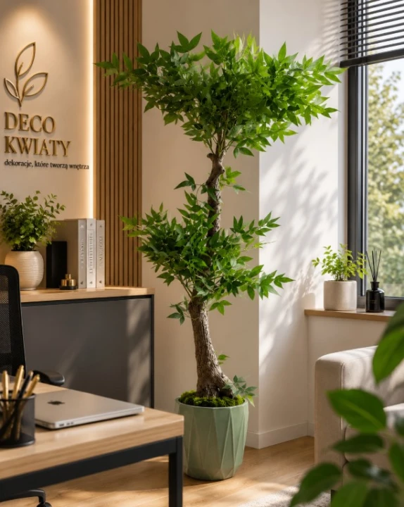 Sztuczne drzewko bonsai liściaste