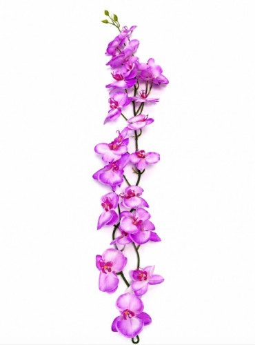 Sztuczna gałązka kwiatowa orchidea