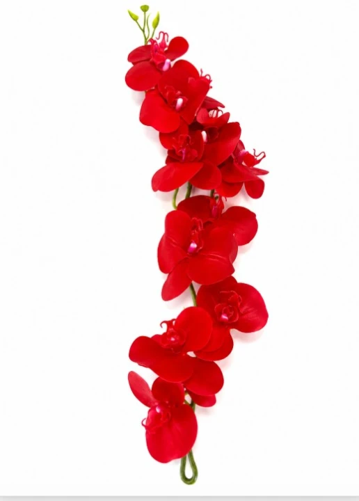 Sztuczna gałązka kwiatowa orchidea