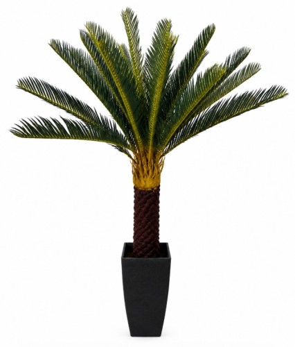 Sztuczne drzewko palma trójkolorowa 90cm