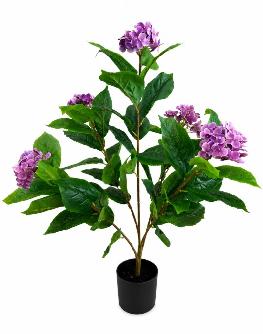 Sztuczne rośliny w doniczce Hortensja – 85cm
