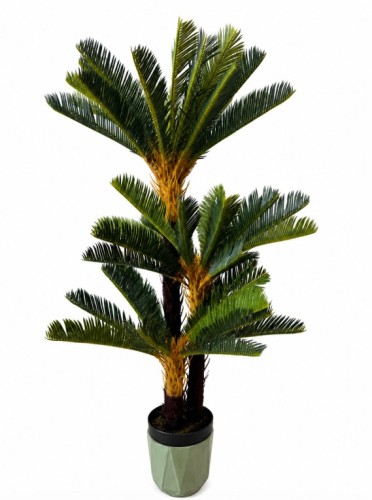Sztuczne drzewko palma trójkolorowa 135cm