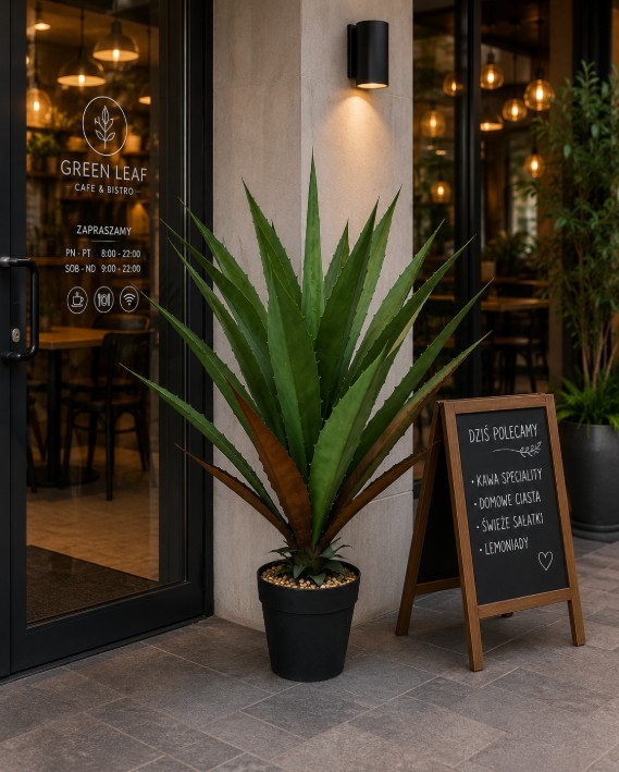 sztuczna agawa 90 cm