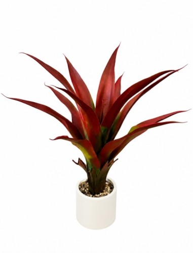 sztuczna agawa czerwona 75 cm