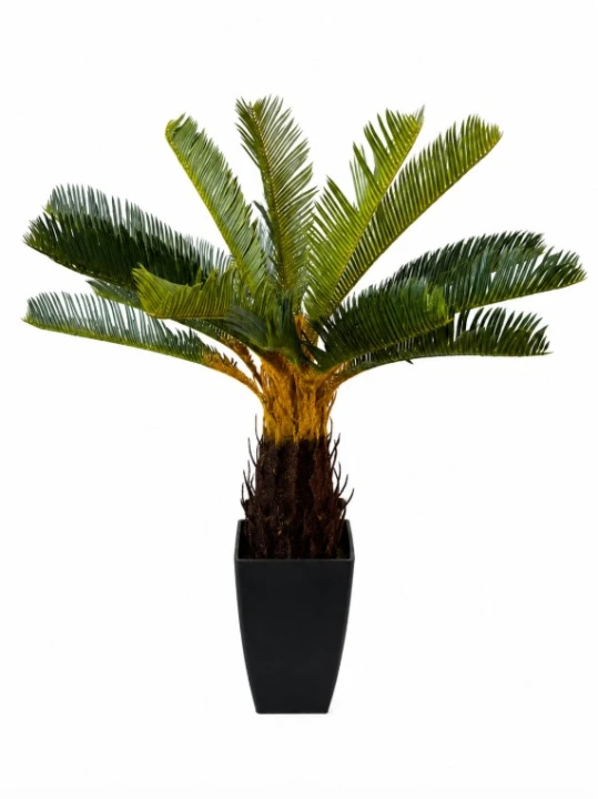 Sztuczne drzewko palma trójkolorowa 90cm