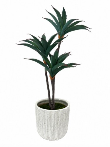 Sztuczna roślina sukulent aloes