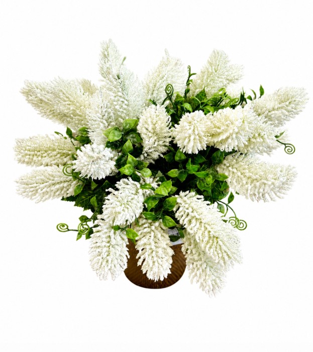 Sztuczna gałązkowa kwiatowa astilba -23cm